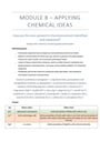 Cover page of Module 8 Notes