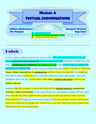 Cover page of BAND 6 | 99+ ATAR | ENG ADV MODULE A NOTES