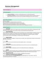 Cover page of Business Management - PRELIM Business Studies Notes: Topic 3