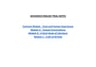 Cover page of HSC English Advanced Course Notes