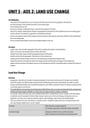 Cover page of VCE Geography - Unit 3 Land Use Change - 40+ study score