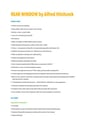 Cover page of VCE English - Rear Window Text Response - 40+ study score