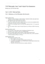 Cover page of Raw 50 Premier's Award VCE Philosophy Units 3 and 4 Quick Text Summaries