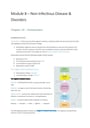 Cover page of Band 6 Biology Notes - Module 8 - Non-Infectious Disease & Disorders