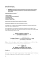 Cover page of Unit 2 Topic 1 Biology notes