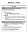 Cover page of Biology Unit 3 and 4 Notes (QCE) DIRECT FROM SYLLABUS