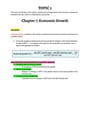 Cover page of Topic 3: Economic Issues - Comprehensive Band 6 Notes