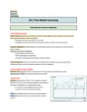 Cover page of Economies HSC Summarised notes BAND 6