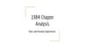 Cover page of HSC English Advanced 1984 Chapter Analysis