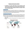 Cover page of People and Economic Activity - Coffee Case Study