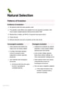 Cover page of Natural Selection