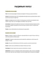 Cover page of Society and Culture Preliminary notes