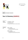 Cover page of Chemistry Year 11 Preliminary Exam [2025/2026 updated] SAMPLE