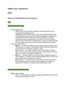 Cover page of PDHPE FULL COURSE NOTES