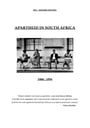 Cover page of Apartheid in SA - Modern Notes (44pgs - 95 mark)