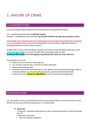 Cover page of Legal studies whole course detailed notes