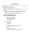 Cover page of MARKETING Band 6 Business Studies Detailed Notes HSC