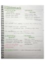 Cover page of Very Detailed Handwritten Chemistry Notes