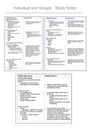 Cover page of Unit 2: Individuals & Groups
