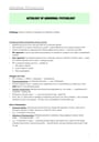 Cover page of IB Psychology 2018-2019 notes: Abnormal Psychology Topic 2 (Paper Two)