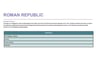 Cover page of Topic 3 - Fall of the Roman Republic