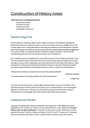 Cover page of Extensive HSC History Extension, Constructing History Notes 