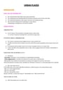 Cover page of HSC Geography Notes - Urban Places