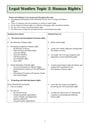 Cover page of BAND 6 LEGAL STUDIES HUMAN RIGHTS (HR) NOTES HSC YEAR 12