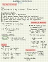 Cover page of Maths advanced cheat sheets