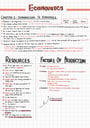 Cover page of IB Economics SL Handwritten Notes | Exam Revision Cheat Sheet