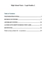 Cover page of TASC Legal Studies 3 Essays