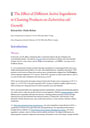Cover page of Biology U12 AOS 3 Poster Example Infomation