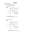 Cover page of Algebra_Computation of square root