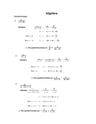 Cover page of Algebra _ Partial fractions