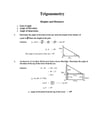Cover page of Trigonometry - Heights and Distances