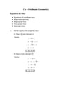 Cover page of Co - Ordinate Geometry _  Equation of a line