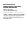 Cover page of National Study evidence for the section 2 essay 