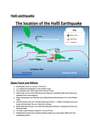 Cover page of Geography Case Study: Haiti earthquake.