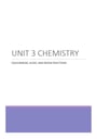 Cover page of QCAA Chemistry Unit 3 Compiled Notes 2021