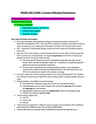 Cover page of HSC PDHPE FACTORS AFFECTING PERFORMANCE FULL COMPREHENSIVE NOTES