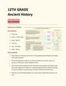 Cover page of Ancient History ATAT Unit 3